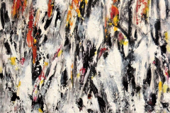 Orange Flames 50x70 - sold